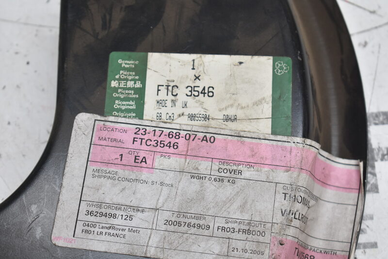 Land Rover Spritzblech Bremsscheibe FTC3546 P38 Bild 3