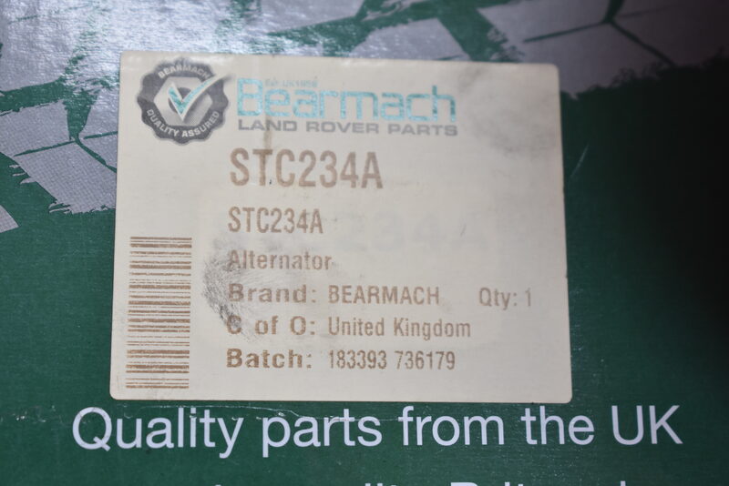 Lichtmaschine Generator STC234A für Land Rover Defender Discovery 1 Bild 4