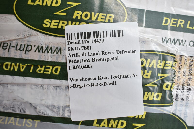 Land Rover Defender Pedal box Bremspedal LR010403 Bild 5