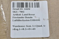 Land Rover Freelander Benzin Luftfilterkasten ESR4101 Bild 4