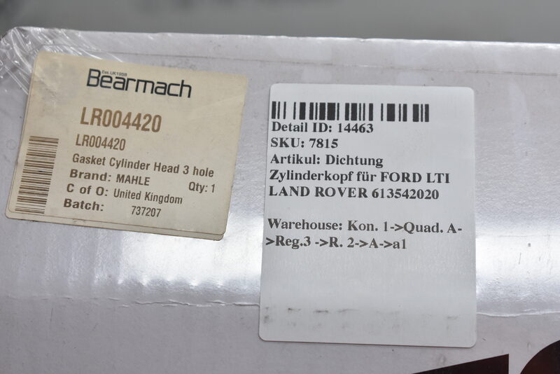 Dichtung Zylinderkopf für FORD LTI LAND ROVER 613542020 Bild 4