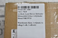 Land Rover Defender Hitzeschild früher 4-Zylinder Diesel NRC9733 Bild 4