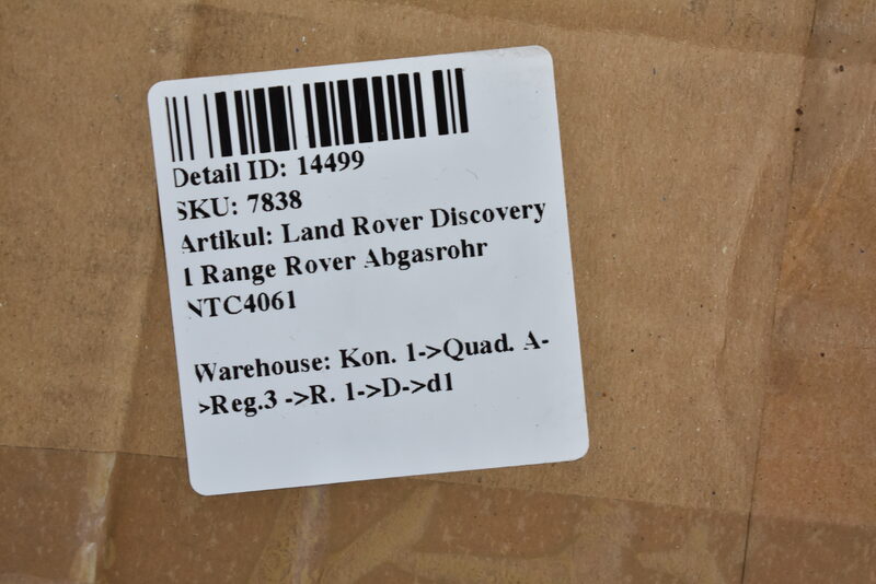 Land Rover Discovery 1 Range Rover Abgasrohr NTC4061 Bild 4