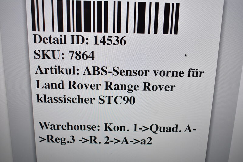 WABCO ABS-Sensor vorne für Land Rover Range Rover klassischer STC90 Bild 4