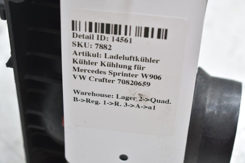 Ladeluftkühler Kühler Kühlung für Mercedes Sprinter W906 VW Crafter 70820659 Bild 6