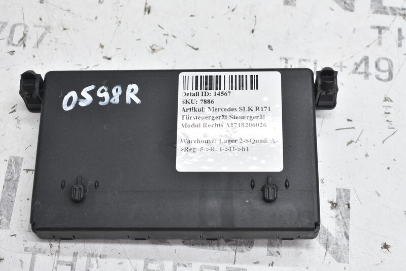 Mercedes SLK R171  Türsteuergerät Steuergerät Modul Rechts A1718206026 Bild 2