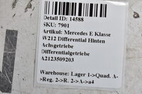 Mercedes E W212 W207 C207 A207 Differential Hinten Achsgetriebe A2123509203 Bild 6