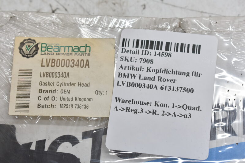 Kopfdichtung für BMW Land Rover LVB000340A 613137500 Bild 4