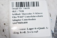 Mercedes V-Klasse Vito W447  Unterfahrschutz Adapter Unterboden A4478856400 Bild 10
