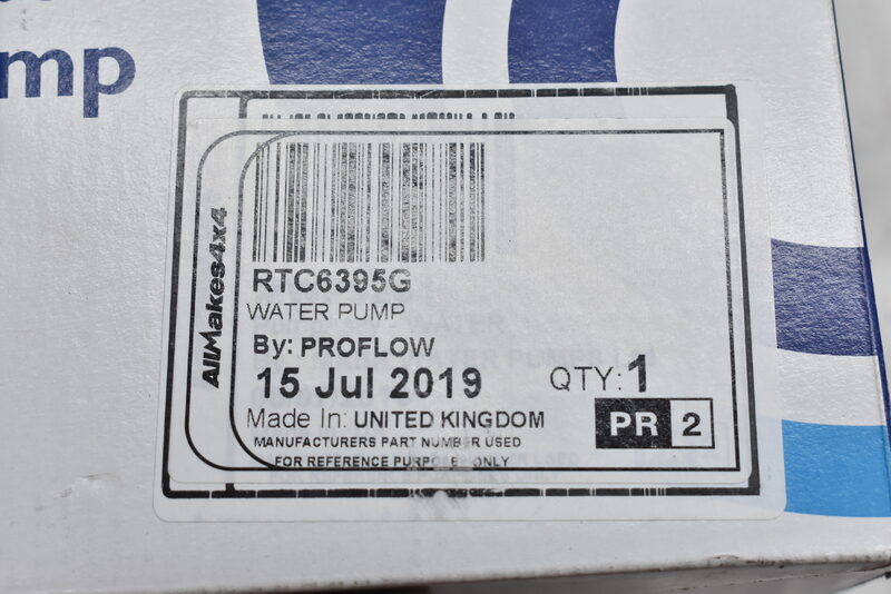 Wasserpumpe für Land Rover RTC6395G Bild 5