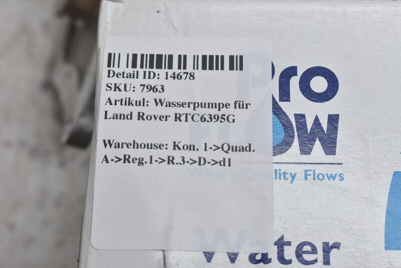 Wasserpumpe für Land Rover RTC6395G Bild 6