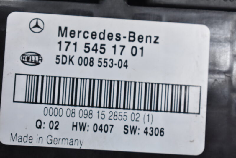 Mercedes SLK R171  Sicherungskasten Relais Box Steuergerät SAM Modul A1715451701 Bild 5