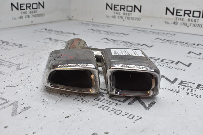 EDELSTAHL Auspuffblenden Links passend für W164 W166 W204 W209 W211 W212 W221
