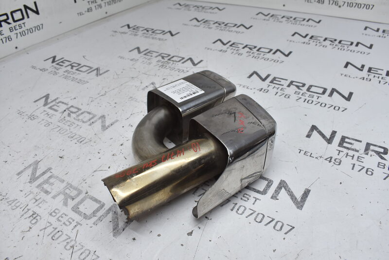 EDELSTAHL Auspuffblenden Links passend für W164 W166 W204 W209 W211 W212 W221 Bild 3