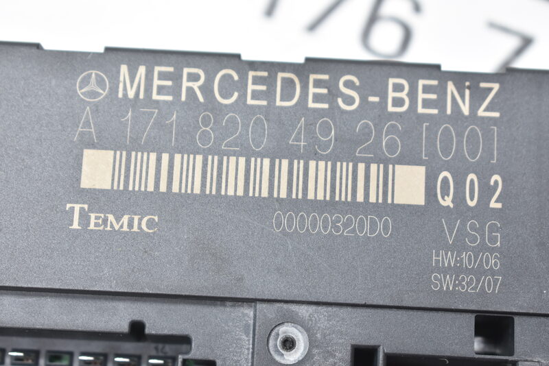 Mercedes SLK R171 Roadster Soft Top Klappdach Dach Steuergerät Modul A1718204926 Bild 4