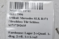 Mercedes SLK R171  Türschloss Tür Schloss  A1717202635 Bild 6