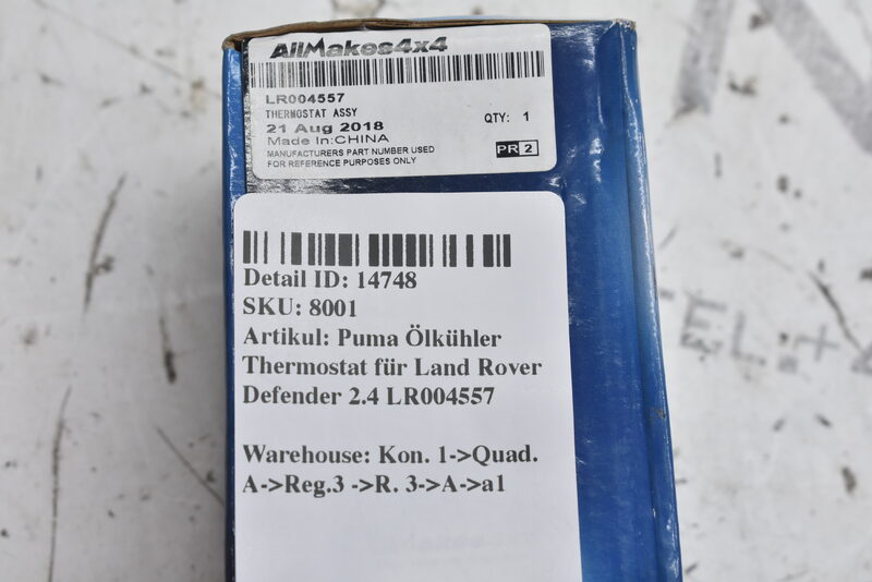 Puma Ölkühler Thermostat für Land Rover Defender 2.4 LR004557 Bild 4