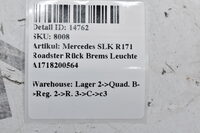 Mercedes SLK R171  Roadster Rück Brems Leuchte  A1718200564 Bild 5