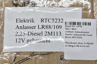 Anlassermotor  Starter Anlasser für Land Rover RTC5232 Bild 4