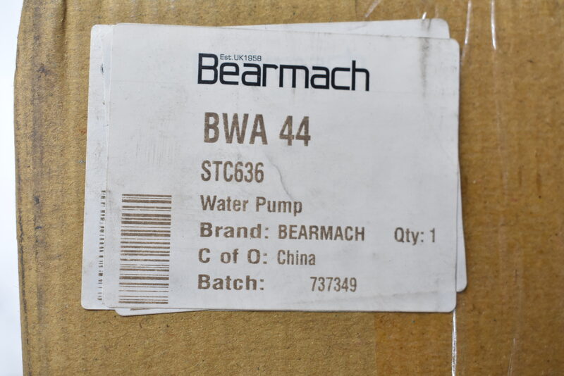 Wasserpumpe Für Defender 23 25 Petrol Diesel Kein Air STC636 Bild 6