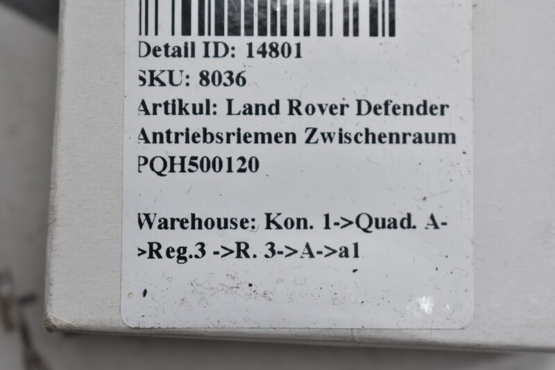 Land Rover Defender  Umlenkrolle Keilrippenriemen PQH500120 Bild 4