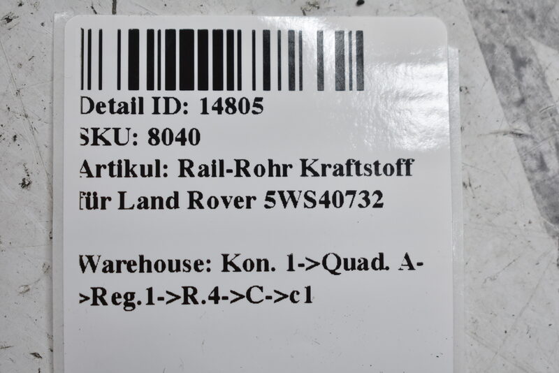 Rail-Rohr Kraftstoff  für Land Rover 5WS40732 Bild 6