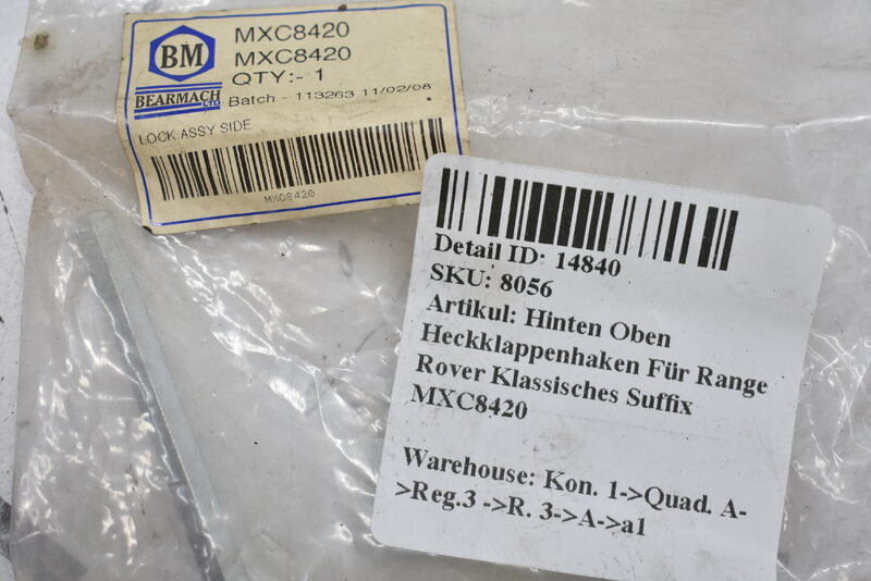 Hinten Oben Heckklappenhaken Für Range Rover Klassisches Suffix MXC8420 Bild 3