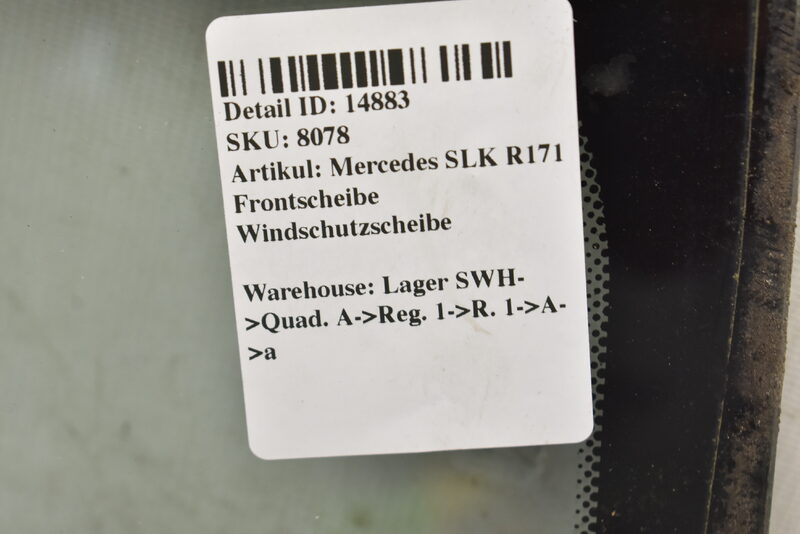 Mercedes SLK R171 Frontscheibe Windschutzscheibe Bild 5