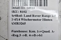 Land Rover Range 2.5 D 4X4 Heck Wischermotor Hinten AMR3265 Bild 4
