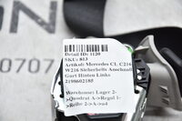 Mercedes CLS C219 W219 Sicherheits Anschnall Gurt Hinten Links 2198602185 Bild 3
