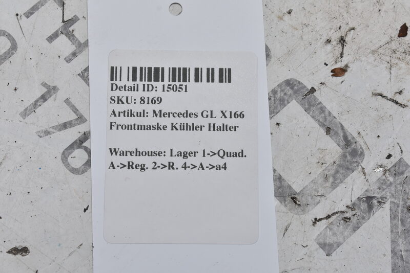 Mercedes GL X166 Frontmaske Kühler Halter Bild 4