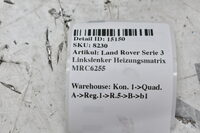 Land Rover Serie 3 Linkslenker Heizungsmatrix MRC6255 Bild 5