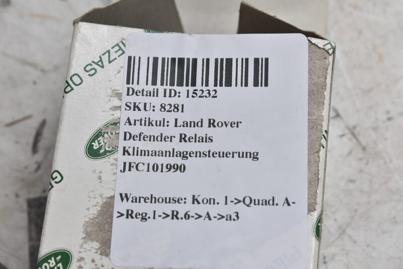 Land Rover Defender Relais Klimaanlagensteuerung JFC101990 Bild 5