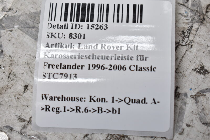 Land Rover Kit Karosseriescheuerleiste für Freelander 1996-2006 Classic STC7913 Bild 5