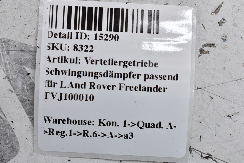 Verteilergetriebe Schwingungsdämpfer passend für LAnd Rover Freelander TVJ100010 Bild 3
