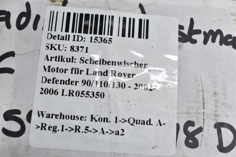 Scheibenwischer Motor für Land Rover Defender 90/110/130 - 2002-2006 LR055350 Bild 4