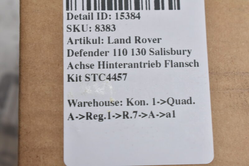 Land Rover Defender 110 130 Salisbury Achse Hinterantrieb Flansch Kit STC4457 Bild 6