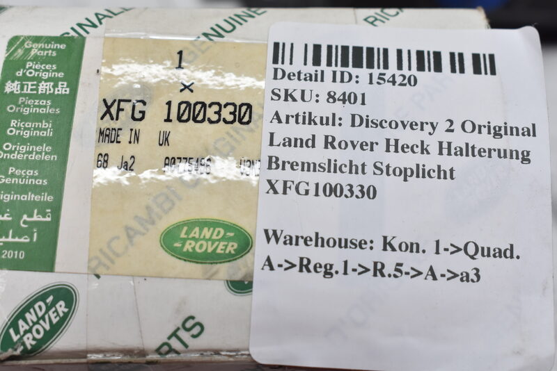 Discovery 2 Original Land Rover Heck Halterung Bremslicht Stoplicht XFG100330 Bild 5