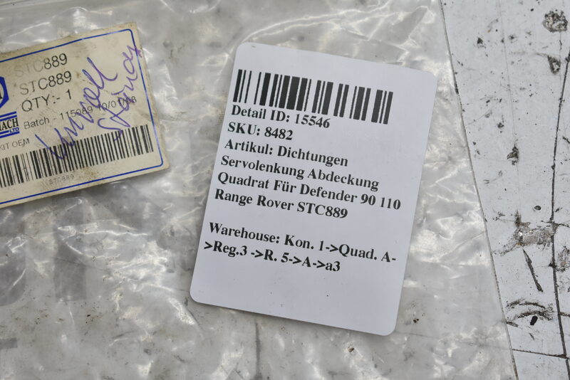 Dichtungen Servolenkung Abdeckung Quadrat Für Defender 90 110 Range Rover STC889 Bild 2