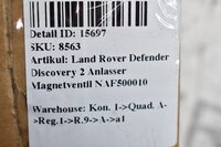 Land Rover Defender Discovery 2 Anlasser Magnetventil NAF500010 Bild 6