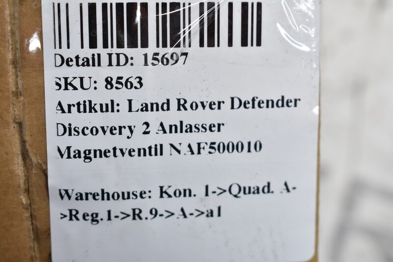 Land Rover Defender Discovery 2 Anlasser Magnetventil NAF500010 Bild 6
