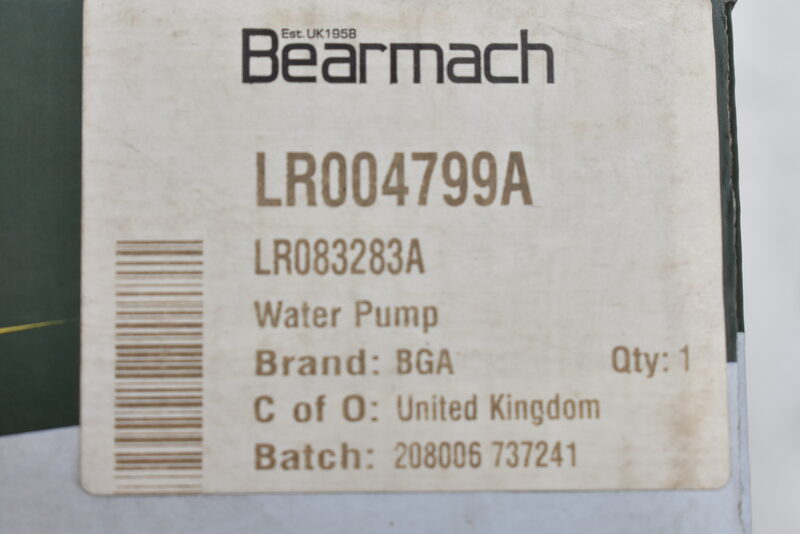 Wasserkühlmittelpumpe für Land Rover Defender 90/110 2,4L LR004799A Bild 4
