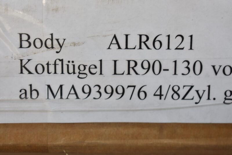 LH Aluminium Außenkotflügel für Land Rover Defender 300tdi 94-98 ALR6121 Bild 7