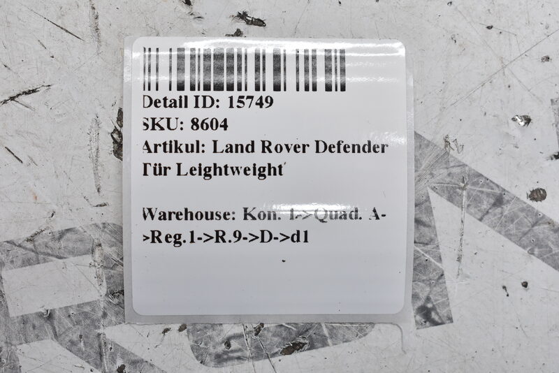 Land Rover Defender Tür Leightweight Bild 5