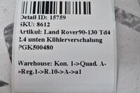 Land Rover90-130 Td4 2.4 unten Kühlerverschalung  PGK500480 Bild 6