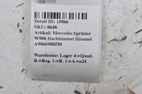 Mercedes Sprinter W906 Dachhimmel Himmel A9066908550 Bild 6
