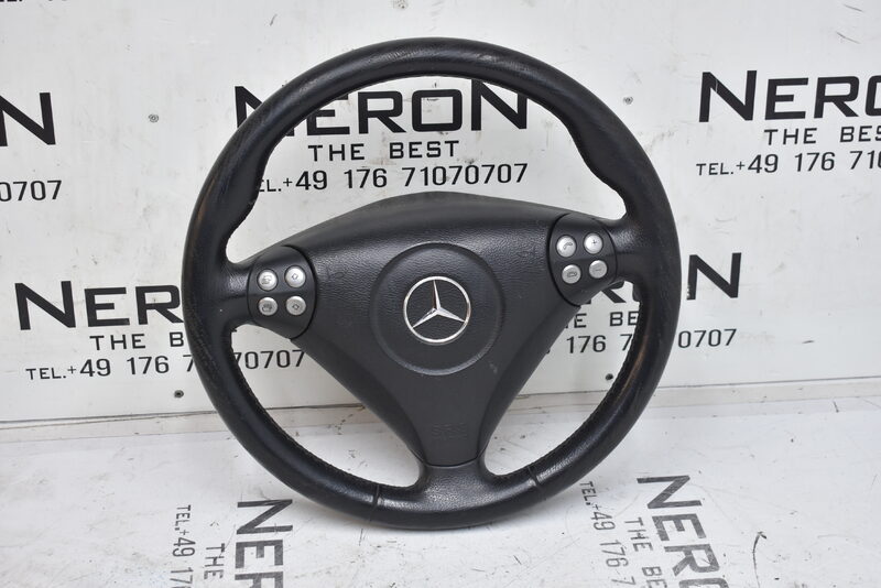 Mercedes SLK R171  Lenkrad Leder Multifunktion  Schwarz A1714600403
