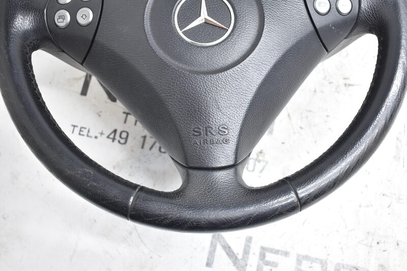 Mercedes SLK R171  Lenkrad Leder Multifunktion  Schwarz A1714600403 Bild 2