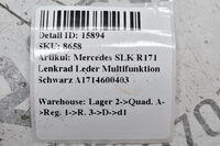 Mercedes SLK R171  Lenkrad Leder Multifunktion  Schwarz A1714600403 Bild 8