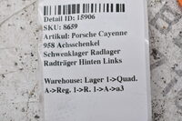Porsche Cayenne 958 Achsschenkel Schwenklager Radlager Radträger Hinten Links Bild 6